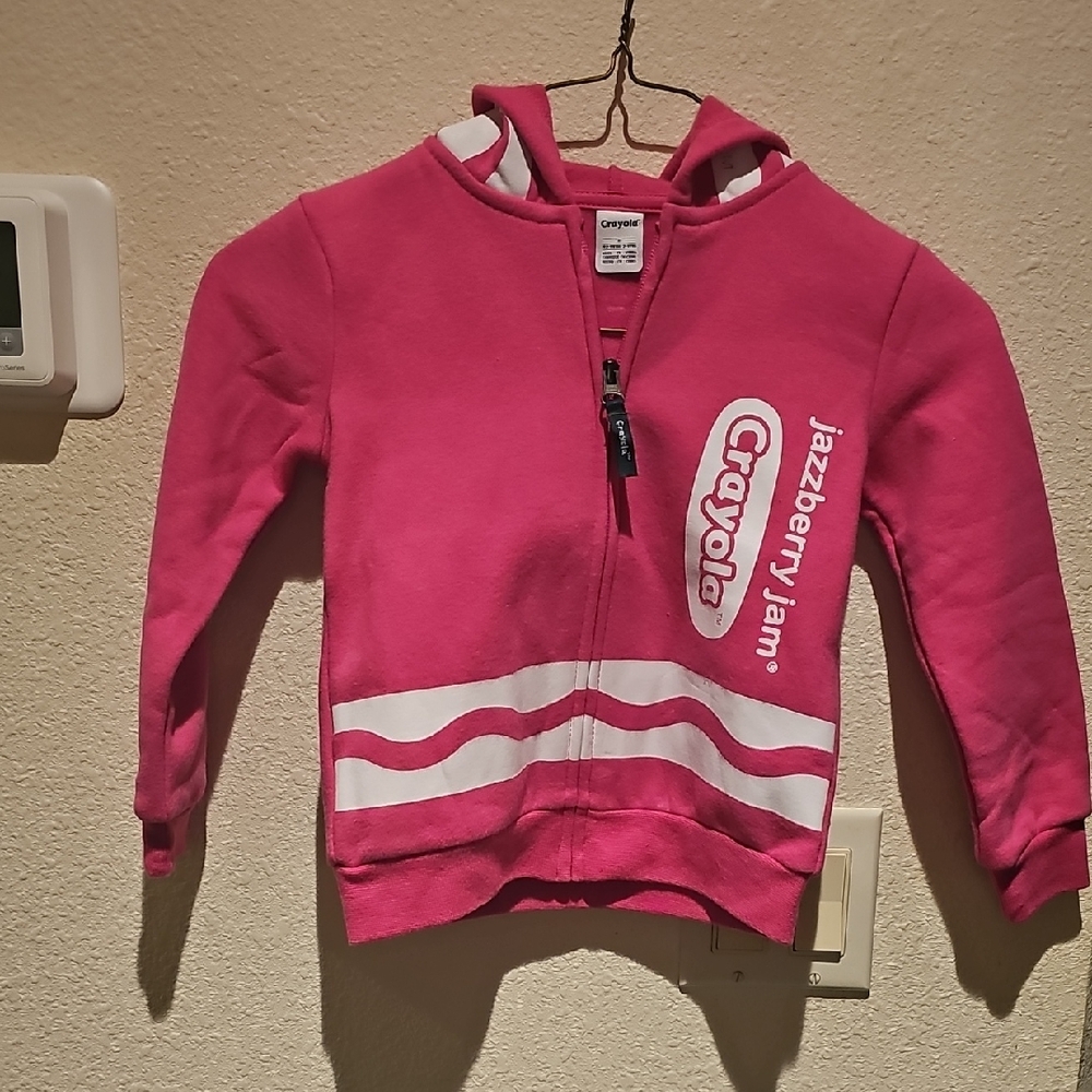 New no tags Crayola Kids Jazberry Jam Hoodie 3T